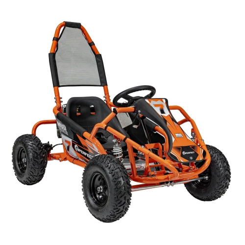 Pojazd Gokart Spalinowy MUD MONSTER pomarańczowy PSP.GK008.POM